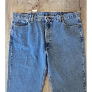 Levi's 550 Relaxed Fit Big & Tall Mens 48X34 Blue Denim Jeans New NWT CW1921